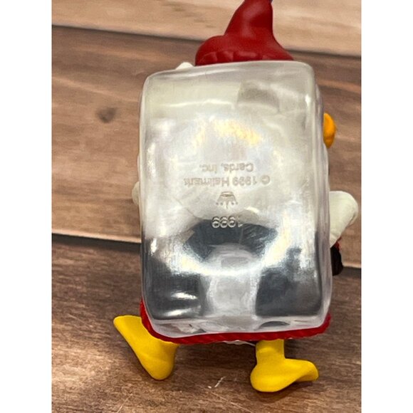 1999 HALLMARK KEEPSAKE ORNAMENT QX6849 SLEDDIN' BUDDIES PENGUIN AND TEDDY ON ICE - Picture 9 of 9